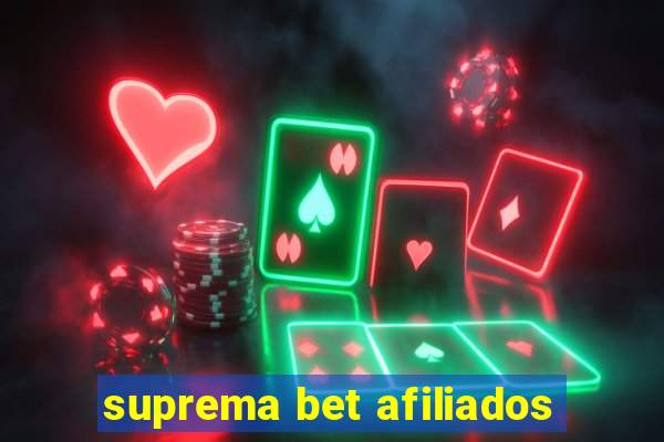 suprema bet afiliados